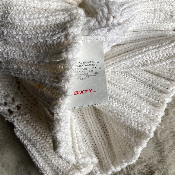 MISS SIXTY COTTON ACRYLIC LOOSELY WOVEN KNIT FULL ZIP CARDIGAN SIZE LARGE - Picture 10 of 12